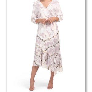 Young Fabulous & Broke Jillian Harvest Tie Dye Midi Dress